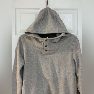 The North Face - Womens button up neck pullover with hood